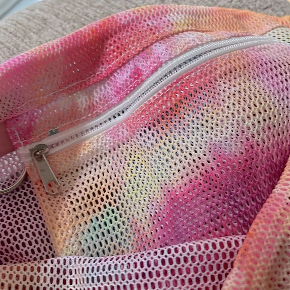 TIE DYE Drawstring Ventillated Packable Backpack